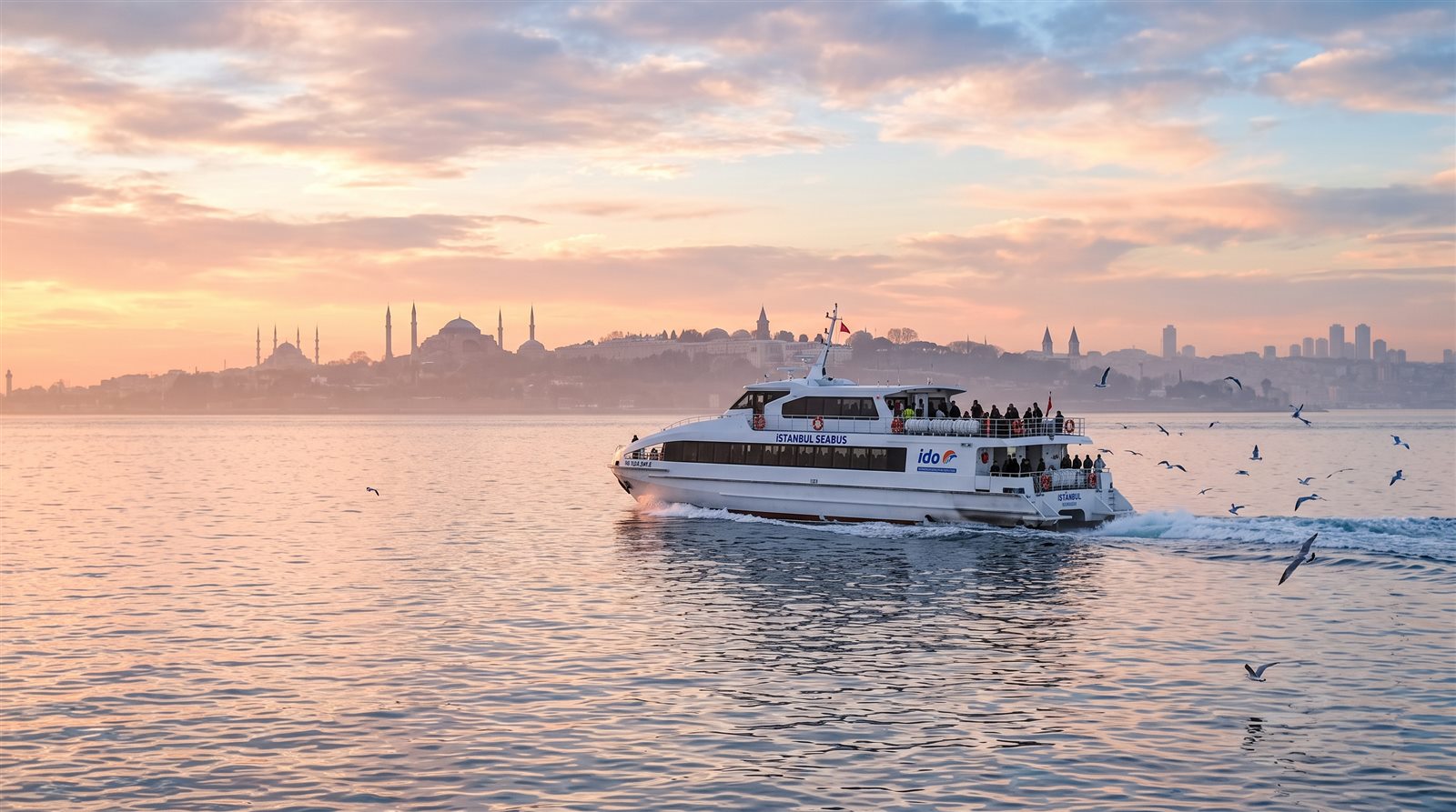 İDO feribotu Marmara'da